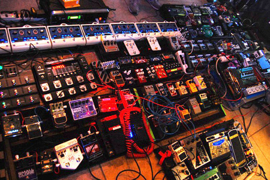 Biggest Effects Pedal Display
