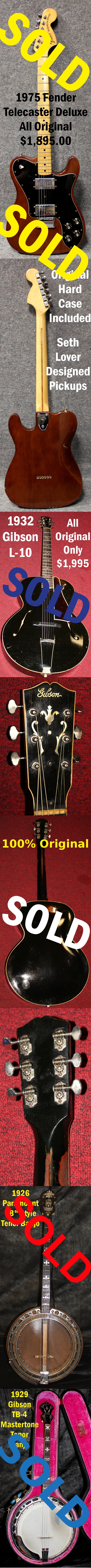 Vintage 1932 Gibson L-10 For Sale