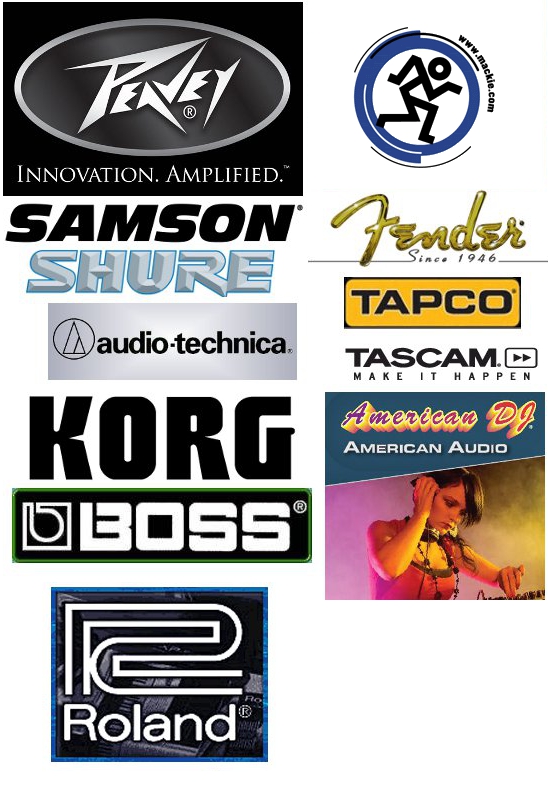 Dr. Guitar Music's PA and Recording Gear lines