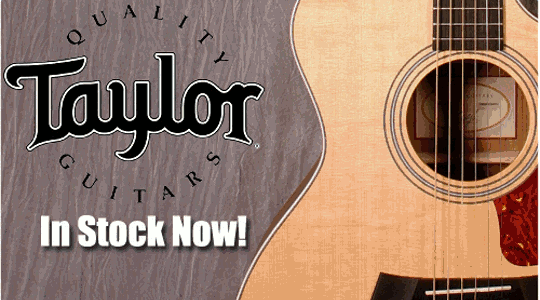 Dr. Guitar Music has Taylor Guitars In stock and For Sale in Watertown, NY