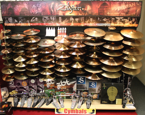 These Zildjian Cymbals in stock at Dr. Guitar Music
